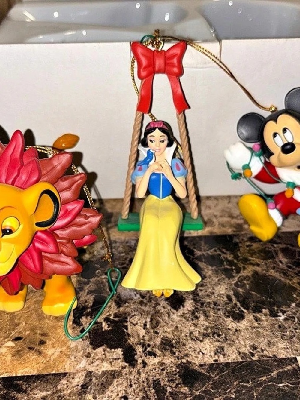 Hallmark Christmas Magic Disney Christmas Ornaments Set NIB